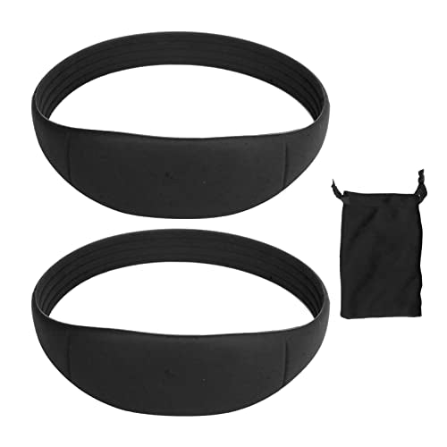 Estink Patella Tendon Knee Strap, Pack of 2 Silicone Patella Knee Straps Soft Knee Sports Support Band Portable Knee Pain Relief Support Brace for Home Gym Office Running Cycling Fitness