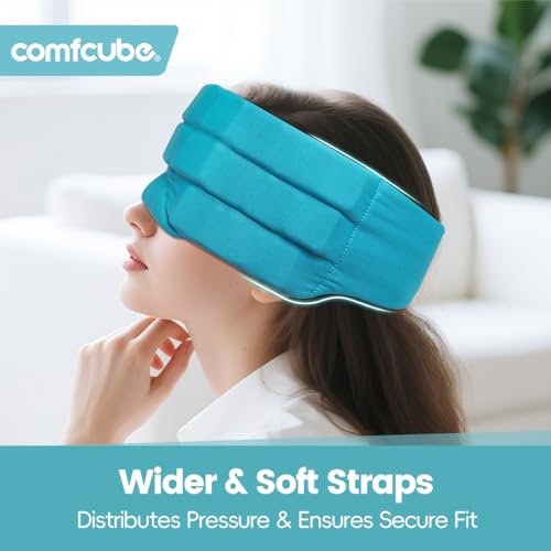 Head Ice Pack for Migraine Relief, 2 Hours Cold Therapy Eye Mask - style: Head