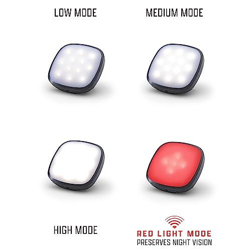 AMPEX Camping Light Rechargeable 300 Lumen White Light with Red Mode - Lock Out Switch - 200 Hour Runtime with USB-C Charging Camping Must Haves - style: 300L Rechargeable Camping Light