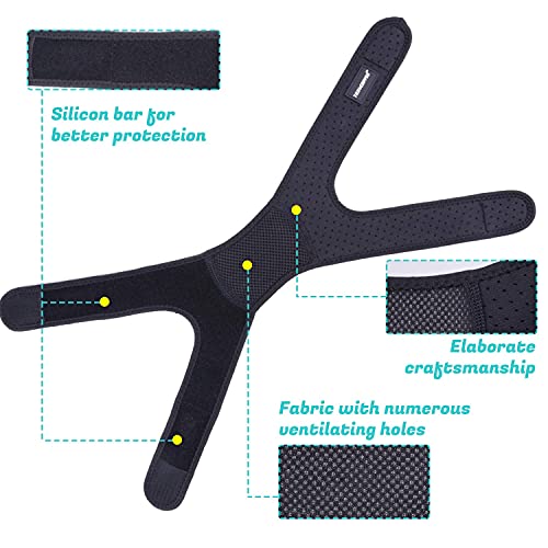 THX4COPPER Compression Dual Adjustable Patella Knee Brace for Pain Relief, Knee Strap Support for Running, Jumper, Gym Exercise, Tendonitis, Arthritis, Injury Recovery, Joints and Muscles - size: Large/X-Large