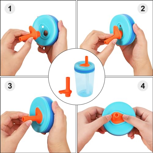 4pcs Replacement Bite Valve for Zak Designs Kelso 15 oz
