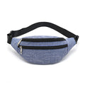 Fanny Packs for Women Men, Fashion Waist Pack Crossbody Bags Belt Bag with Adjustable Strap for Running Hiking Travel. - color: Purple-01