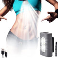 Running Light,USB Rechargeable jogging Light 6 Lighting Modes Strong Magnetic Lights Portable Clip On Running Lights with Runners and Joggers for Hiking,Running,Camping,Outdoor Adventure,1Pack-Grey - color: Grey-1