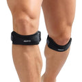 AGPTEK Plus Size Knee Brace for Women & Men, Pain Relief Patella Tendon Knee Strap 2 Pack, Adjustable Knee Support Band for Running Weightlifting Baseball Tennis Volleyball Jogging Bicycle Climbing, 11.02-20.87in - size: Large