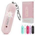 Personal Safety Alarm - Waterproof Rechargeable Security Alarm - 140dB Extra Loud Siren & Strobe Light - Self Defense Keychain - Gift for Women, Teenagers, College Girls, Seniors (Pink) - color: Pink