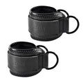 Ankle Strap for Cable Machine, 2 Pack - color: Black