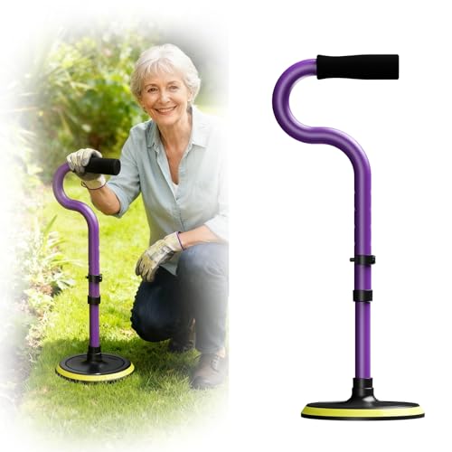 Standing Assist Devices Mobility Aids to Help Get up from Floor for Seniors - color: Matte Purple