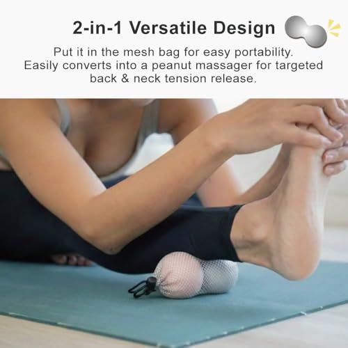 High-Density Therapy Massage Balls (2-Pack), Blue + Blue (65D+65D) - color: Tranquil Blue + Tranquil Blue (65d+65d)