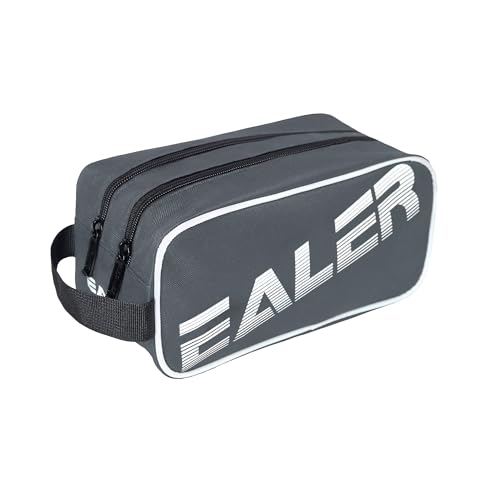 Ealer Hab300 Hockey Tape Accessory Bag, Large Capacity Tape Bag with Double Zipper, Protect Your Hockey Accessories - color: Gray