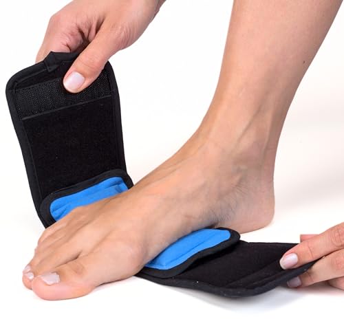 NatraCure Cold Therapy Wrap (Regular) with 14" Strap - 2 Pack - Small Reusable Gel Ice Pack Compress for Injuries and Pain Relief, Hand, Arch of Foot, Wrist, Elbow, Arthritis, Neuropathy - 715 CAT2PK - size: 3x5 Inch (Pack of 2)
