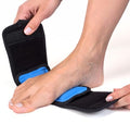NatraCure Cold Therapy Wrap (Regular) with 14" Strap - 2 Pack - Small Reusable Gel Ice Pack Compress for Injuries and Pain Relief, Hand, Arch of Foot, Wrist, Elbow, Arthritis, Neuropathy - 715 CAT2PK - size: 3x5 Inch (Pack of 2)