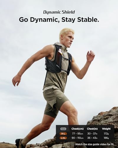 Spigen Dynamic Shield Running Vest (M-L), Hydration Pack - size: M - L, style: A721
