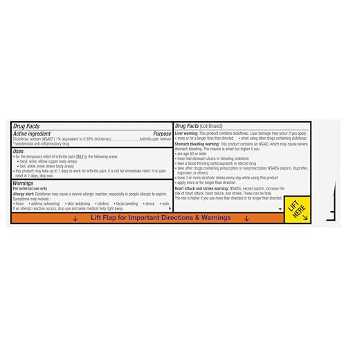Voltaren Arthritis Pain Gel, Diclofenac Pain Relief Cream, 50 g Tube