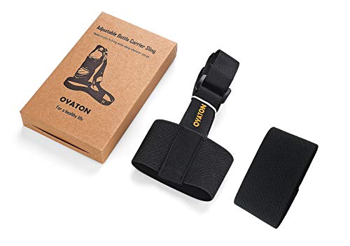 Water Bottle Carrier with Adjustable Shoulder Strap,Universal Bottle Sling,Perfect for Daily Walking Biking Hiking Travel (Exclude Bottle)