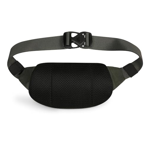 KAVU Canvas Spectator Belt Bag, Cotton Fanny Pack for Travel - color: Rosin
