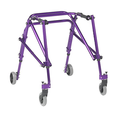 Inspired by Drive Nimbo 2G Posterior Walker, Wizard Purple, Medium - color: Wizard Purple, size: Medium (Pack of 1)