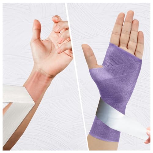 Pre Wrap,Prewrap,Pre Wrap Athletic,Prewrap Athletic Tape,Pre Wrap for Hair Soccer,Prewrap Athletic Tape for Hair,Athletic Wrap,Soccer Pre Wrap,Pre Wrap Tape,Foam Wrap,Athletic Prewrap (Purple)