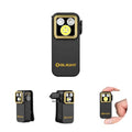 OLIGHT Oclip Pro S Rechargeable EDC Clip-on Flashlight, Black - color: Black