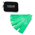 Mini Loop Bands 14x3 in, Latex Free, 3/5/10 Pack Sets - color: h. Green LIGHT Loop Band 5 Pack