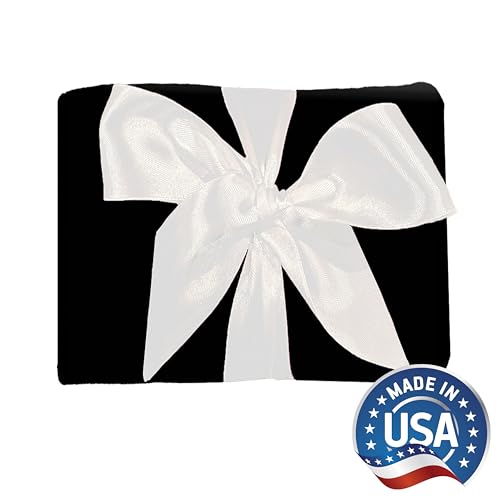 Heat Pack - Microwavable Heating Pads - Microwave Heating Pad for Pain Relief & Comfort - Suitable for The Neck, Back, Shoulders, Hips, Stomach Cramps & More - Neck Heat Wrap - Gift - size: WIDE, style: Dark Black All Velvet