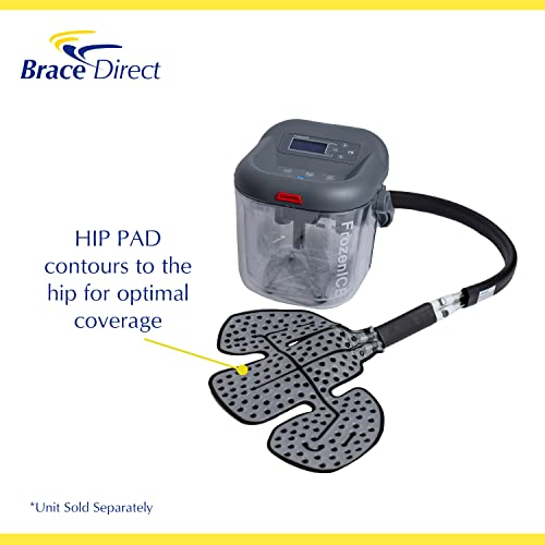 Cold Therapy Pad Attachment for Ice Therapy Machine by Brace Direct - Made for Ankle, Knee, Back, Shoulder, and Hip Joint Paint - size: Hip Therapy Pad Only