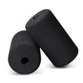 WF Athletic Supply Foam Foot Pads, Foam Roller for Gym Exercise Machines Equipment Replacements, Roller Pad for Leg Extension, PEC Deck Pads for Weight Bench, Sold by Pair (7” x 4” OD x 0.875” ID) - color: 7” X 4” Od X 0.875” Id