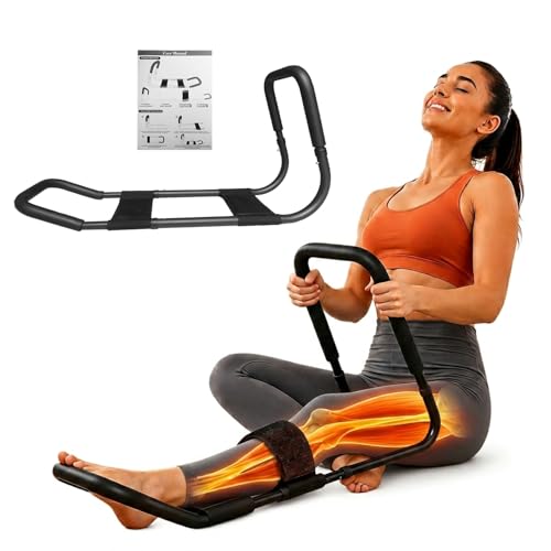Adjustable Hamstring Stretcher and Knee Extension Device for Flexibility