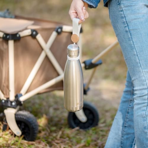 17 oz Stainless Steel Vacuum Insulated Sports Water Bottle No Straw - color: Dark Purple, size: 17 Ounces