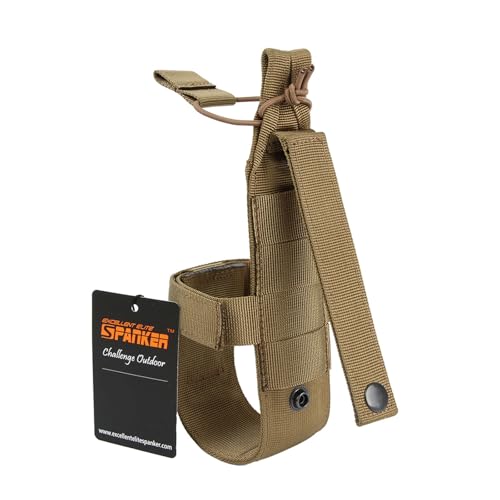 EXCELLENT ELITE SPANKER Tactical Military Portable Belt Bottle Holder Pouch - color: Coyote Brown