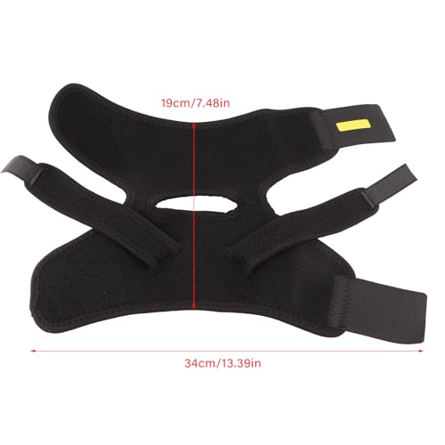 Ankle Brace, Breathable Adjustable Compression Foot Drop Ankle Brace Support Stabilizer for Left and Right Foot