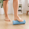 Foot Massager Roller Tool Plantar Fascia Massage Roller Textured Foot Care Arch Muscle Rolling Tool Home Office Use - color: Blue