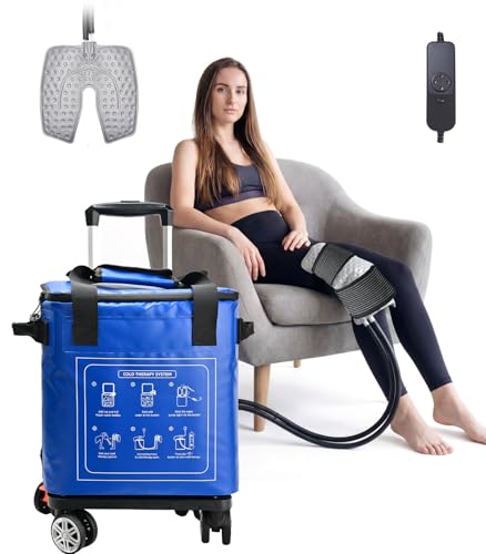 Ice Machine for Knee After Surgery 19qt, 6-Level Timer & 3 Flow Rates