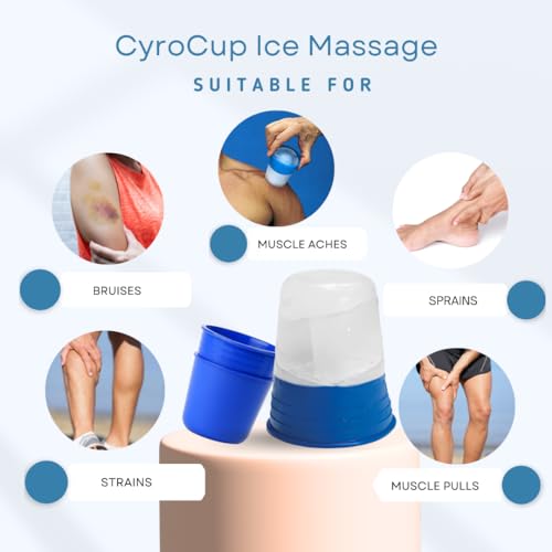 Set of 2 Blue Ice Massage Tools