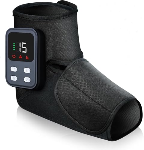 Heated Cordless Foot Massager for Plantar Pain Relief & Swelling for Ankle, Feet and Blood Circulation, Perfect Gifts for Men Women, Dad Mom (Birthday, Holiday)