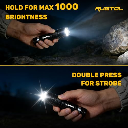 Rugtol Headlamp, USB C Rechargeable Battery Powered Head Lamp LED Flashlight with Clip Magnetic Base, 1000 Lumens Zoomable Aluminum Headlamp IPX4 Waterproof for Hard Hat Working Running Hiking - size: 1000 lm - Zoomable