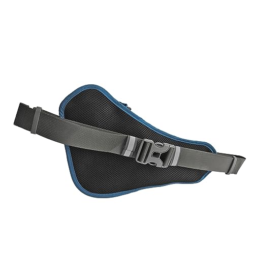 Running Belt Hydration Waist Pack Multifunctional Reflective Waist Pouch For Outdoor Sports Blue Lightweight Adjustable