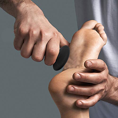 EXCEART Gua Sha Muscle Scraper Natural Stone Mushroom Shape Handheld Massage Tool for Trigger Point Release Deep Tissue Massage Circulation Support Sore Muscle Relief 3 Pack 2.16 X 2.16 X 1.49 in