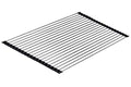 Ahyuan Roll up Dish Drying Rack Over The Sink Kitchen Roll up Sink Drying Rack Portable Dish Drainer Foldable Dish Drying Rack (Black, 20.5''X14'') - color: Black, size: Rectangle 20.5 inches x 14 inches