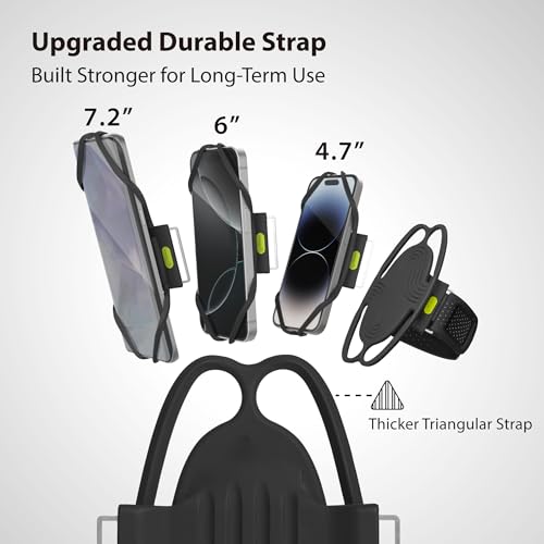 BONE Run Tie 3, Universal Running Phone Armband for 4.7"-7.2" Smartphones