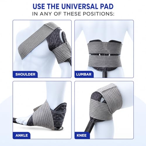 LEONNS Cold Therapy Machine for Knee, Shoulder, Back & Hip | Universal Pad - style: Machine + Universal Pad
