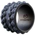 FitBeast Back Roller, Back Wheel Foam Roller - Targeted Muscle Roller for Deep Tissue Massage, Back Stretcher - color: Black, size: 9''