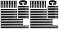 8"12"18"24"30" Hook and Loop Fastening Cable Strap - 60 Pack Reusable Nylon Extend Securing Strap - Adjustable Cinch Strap with Buckle - size: 1 x ( 8+12+18+24+30 ) in (Pack of 2)
