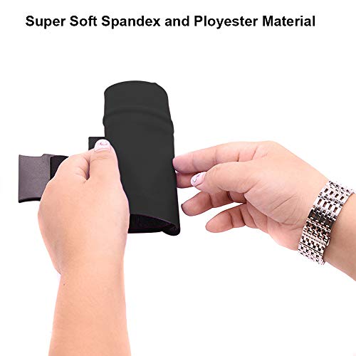 ANJ Outdoors Super Slim Water Resistant Money Belt, Running Belt for Women and Men, Expandable Phone Belt to Hold Cell Phones, Cards, and Money. Ideal Waist Bag Waist Pack for Travel, Sports and Yoga…