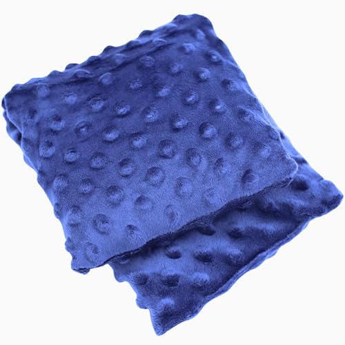 Microwavable Heating Pad for Cramps, Back, Neck & Shoulders – Moist Heat Pad with Lavender, Flaxseed & Buckwheat – Hot & Cold Therapy – Reusable, Non-Electric, 14x5 Inch
