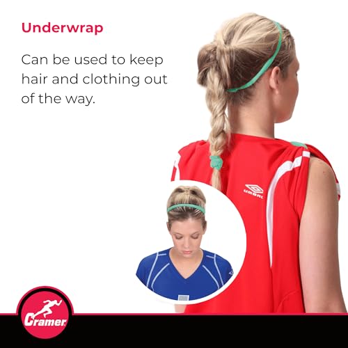 Cramer Tape Underwrap, Bulk Case of 48 Rolls of PreWrap for Athletic Taping, Hair Tie, Headband, Patellar Support, Pre-Wrap Athletic Tape Supplies, 2.75" X 30 Yard Rolls of Pre Wrap, Green - color: Green