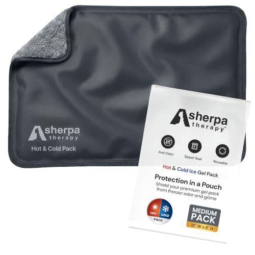Flexible Hot and Cold Gel Pack Medium 8" x 12" - size: Medium, style: Grey