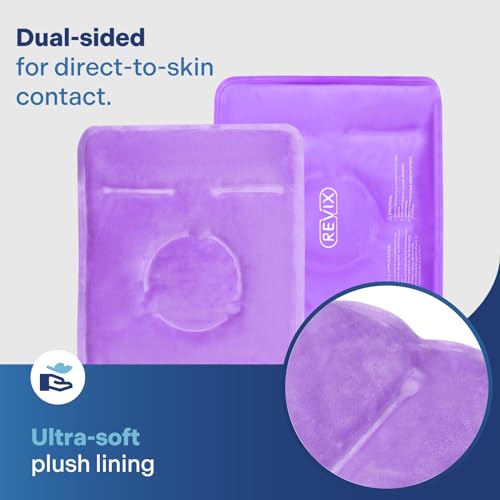 REVIX Reusable Knee Ice Pack Wrap for Post-Workout Recovery, 2 Packs - style: Purple-2 Packs