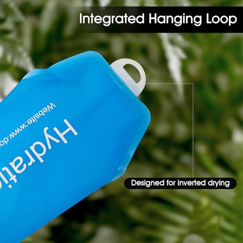 GUYI GYGYL Soft Flask, Collapsible Water Bottle for Sports, 250ml Blue - color: 250ml Blue
