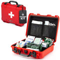 NANUK 910 Trauma Kit, Waterproof with Bleeding kit & Tourniquet, 75 pcs - size: 910 Trauma Kit - Pcs