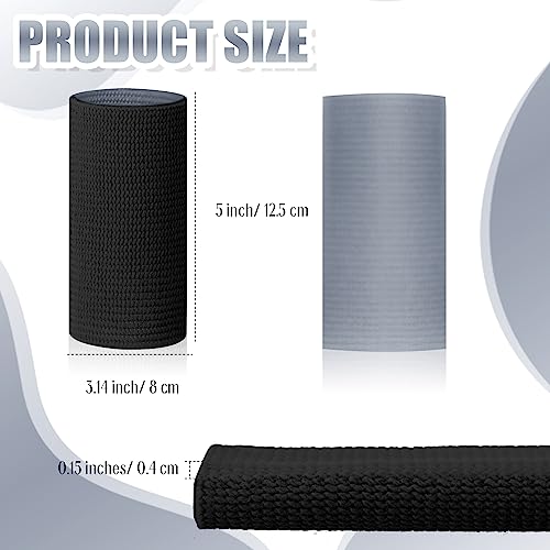 Zomiboo 2 Pcs Ankle Gel Sleeves Padded Sock Compression Brace Skating,Black - color: Black